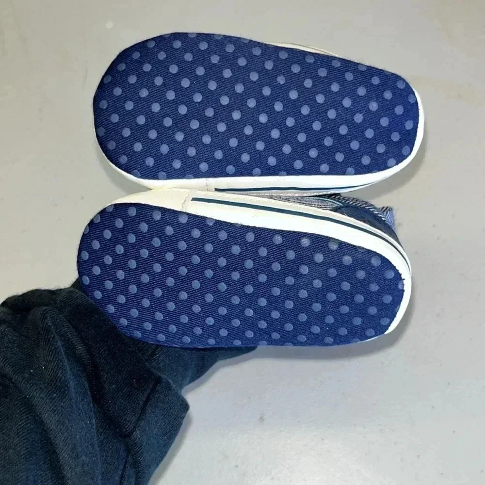 Baby Boys navy shoes